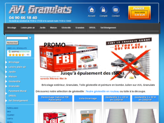 avlgranulats.fr website preview