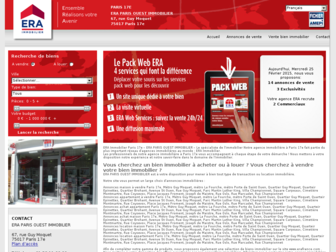 era-immobilier-paris-17-guy-moquet.fr website preview