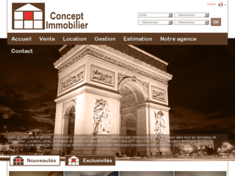 concept-immobilier-paris16.fr website preview