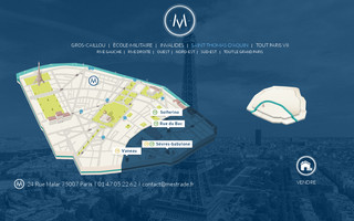 mestrade.fr website preview