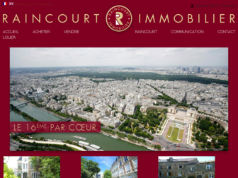 raincourt-immobilier.com website preview