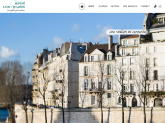 sainthilaire-immobilier.fr website preview