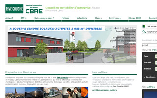 rivegauche-cbre.com website preview