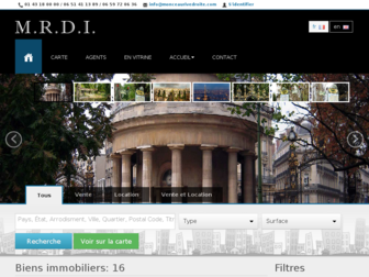 monceaurivedroite.com website preview