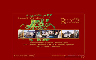 agence-rhodes.com website preview