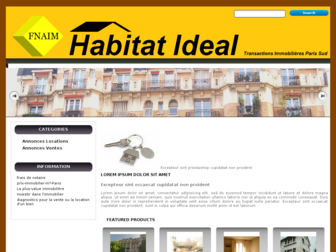 habitat-ideal.com website preview