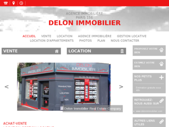 delon-gestion.com website preview