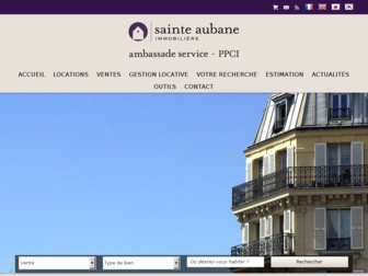 sainteaubane.com website preview