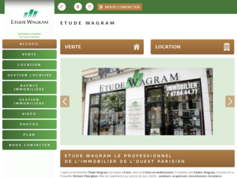 etude-wagram.net website preview