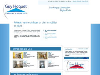 guyhoquet-immobilier-paris.com website preview