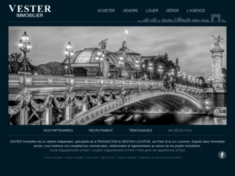 vester.fr website preview
