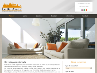 bel-avenir.fr website preview