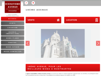 immobilier-montmartre-village-ramey.fr website preview