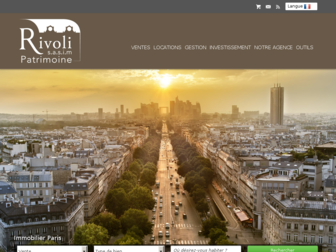 rivoli-patrimoine.fr website preview