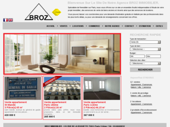 broz-immobilier.fr website preview