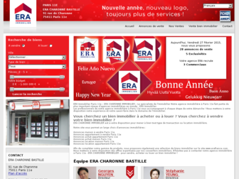 immobilier-paris-11-charonne-era.fr website preview