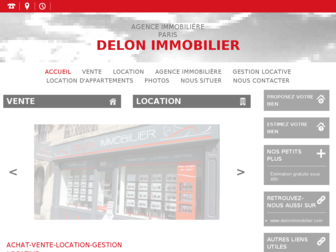 delon-location.com website preview