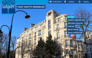 agence-immobiliere-laforet-paris16.fr website preview