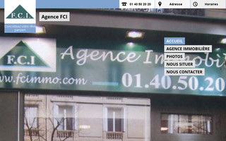 fcimmo-paris.fr website preview