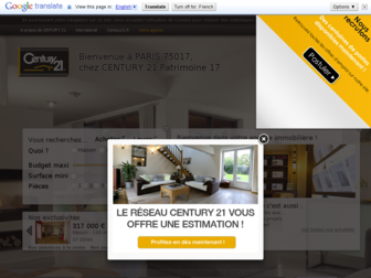 century21-patrimoine-paris-17.com website preview