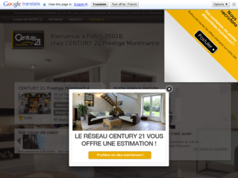 century21-prestige-montmartre.com website preview