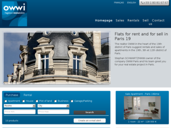 owwi.fr website preview