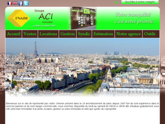 groupe-aci-immo.com website preview