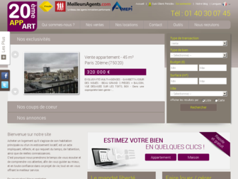 20emeappart.com website preview