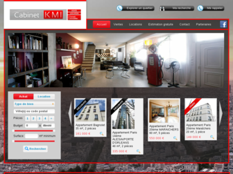 cabinet-kmi.com website preview