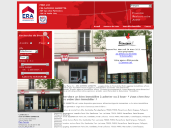 immobilier-paris-20-gambetta-era.fr website preview
