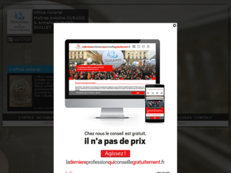 etude-durand-guillet.notaires.fr website preview