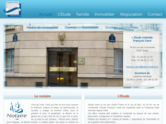 francois-carre.fr website preview