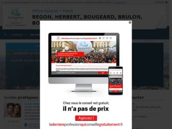 place-des-victoires-paris.notaires.fr website preview