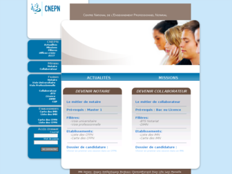 cnepn.fr website preview