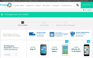 renouvellement.bouyguestelecom.fr website preview