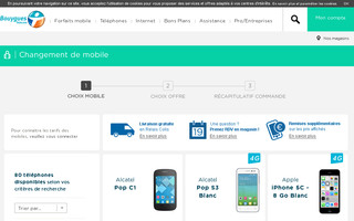 renouvellement.bouyguestelecom.fr website preview