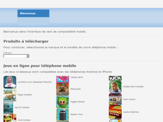 compatibilite-mobile.fr website preview