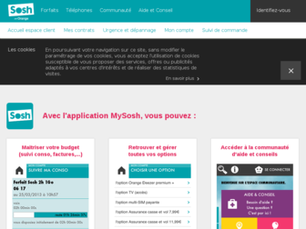 mysosh.sosh.fr website preview