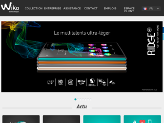 fr.wikomobile.com website preview