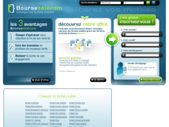 boursetelecom.fr website preview