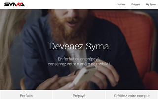 symamobile.com website preview