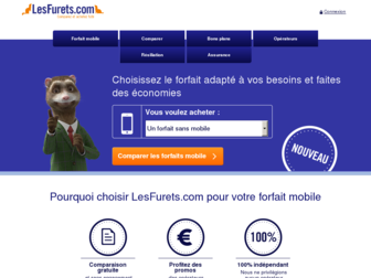 mobile.lesfurets.com website preview