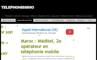 telephonissimo.fr website preview