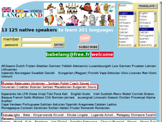 langoland.free.fr website preview
