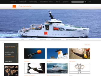 marine.orange.com website preview