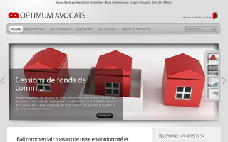 optimum-avocats.net website preview