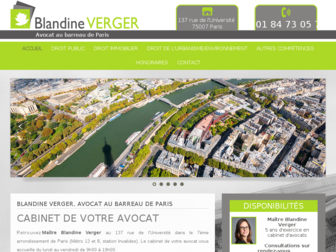 avocat-blandine-verger.fr website preview