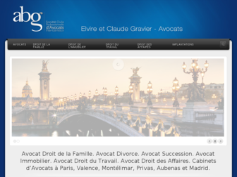 gravier-avocats.fr website preview