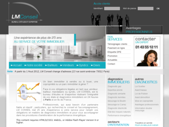 diagnostics-immobiliers-paris.com website preview