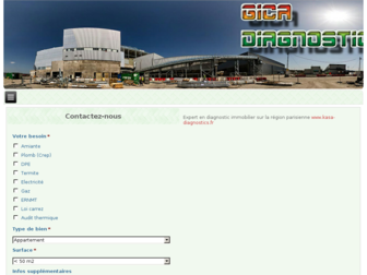 gica-diagnostics.fr website preview